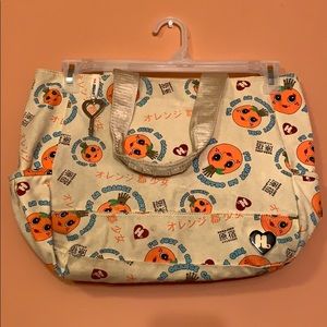 Harajuku Lovers “Orange County Girl” Canvas Tote
